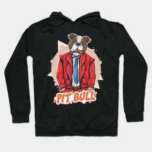 Pit bull dog boss Hoodie